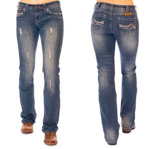- COWGIRL TUFF Ride Fearless Jeans